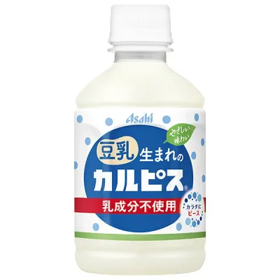 アサヒ飲料 豆乳生まれのカルピス 280mlペットボトル×24本入| 送料無料 乳成分不使用