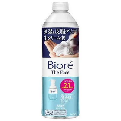 花王(株) ビオレ ザフェイス 泡洗顔料 モイスト つめかえ用 340ml
