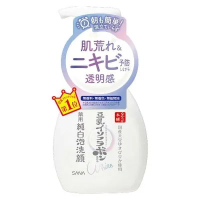 【医薬部外品】常盤薬品工業(株) サナ なめらか本舗 薬用泡洗顔 本体 200mL