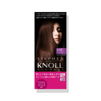 スティーブンノル ニューヨークカラークチュール クリームヘアカラー6Mマロンブラウン
