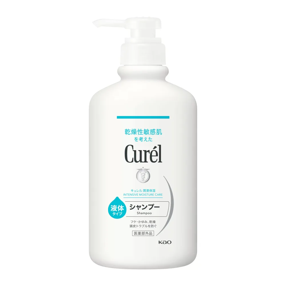 【在庫のみ】ポイント20倍 10/31(土)23:59まで 花王 キュレル シャンプーポンプ 420mL×1個 医薬部外品 シャンプー