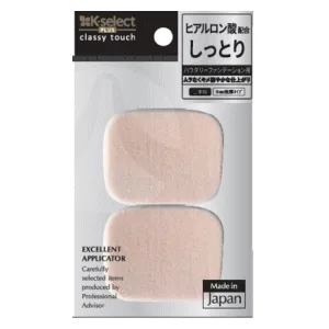 シャロン k-select(ケーセレクト) クラッシータッチ パウダリー用パフ 2P