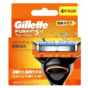 P&G ジレット フュージョン 電動 替刃 4個入