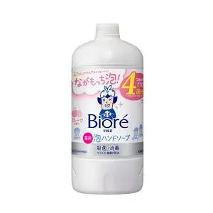 【在庫のみ】花王 ビオレu 泡ハンドソープ フルーツの香り つめかえ用 770ml【医薬部外品】