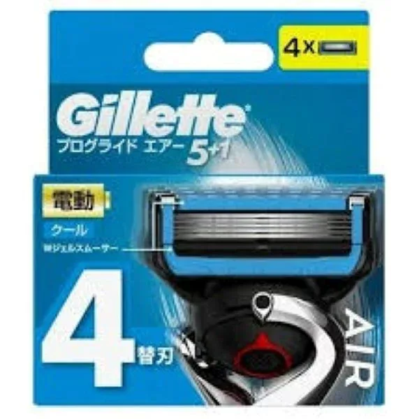 【本日楽天ポイント5倍相当】【送料無料】P&Gジャパン合同会社 ジレット プログライド エアー 電動タイプ カミソリ 替刃 4個入【ドラッグピュア楽天市場店】【△】【CPT】【NK】