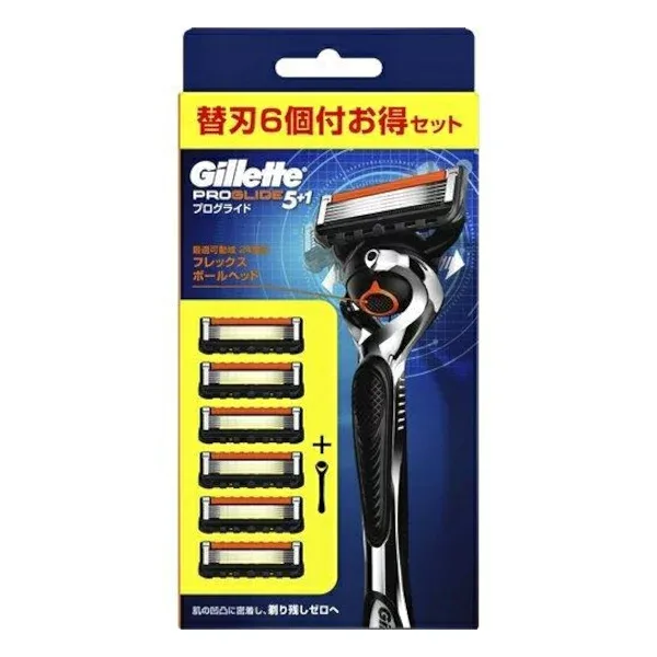 【本日楽天ポイント5倍相当】【送料無料】株式会社 P&G ジレットプログライドM5Bホルダー付 本体 1コ 替刃 6コ付 うち1コは本体に装着済【ドラッグピュア楽天市場店】【RCP】【△】【CPT】【NK】