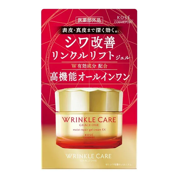 【メール便で送料無料でお届け】コーセーコスメポート株式会社 グレイス ワン リンクルケア モイストリペア ジェルクリーム【医薬部外品】 100g【ML385】【PAF】【ドラッグピュア楽天市場店】