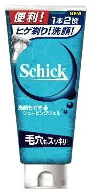 シック 洗顔シェービングジェル(180g)【シック】【4903601660146】