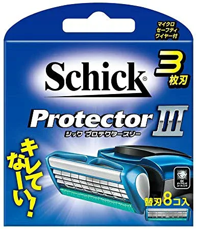 【送料無料】シック プロテクタースリー 替刃(8コ入)【シック】【4891228303846】