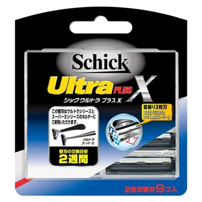 【メール便可】シック ウルトラ プラスX 替刃(9コ入)【シック】【4891228303877】