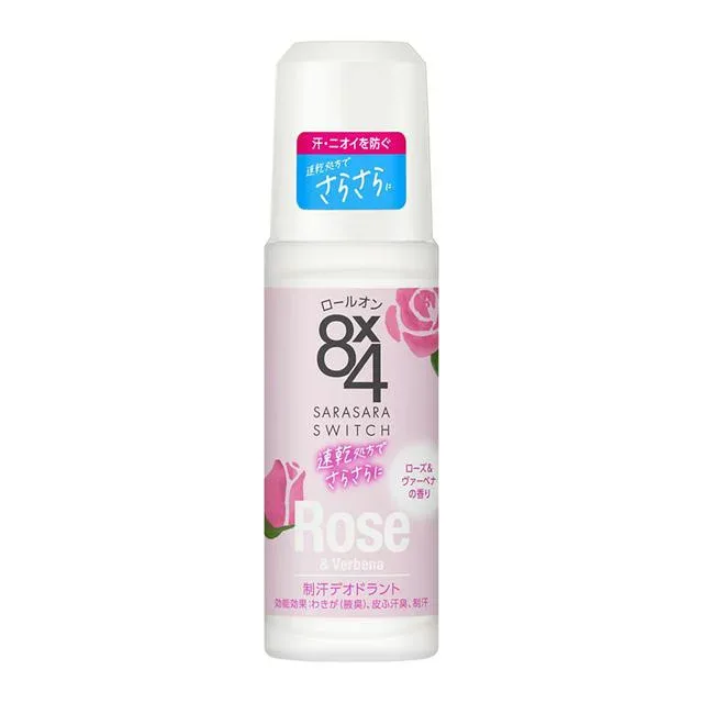 エイトフォー ロールオン ローズ&ヴァーベナの香り【4901301374523】(45ml)8X4