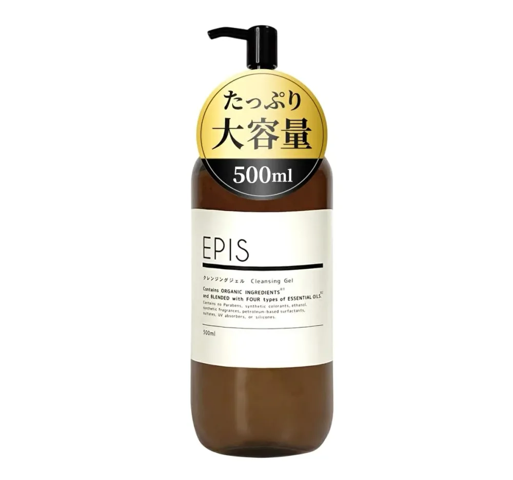 EPIS クレンジングジェル 500ml【4571529250024】エピス メイク落とし オーガニックコスメ