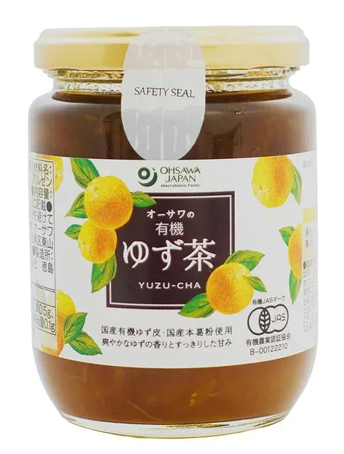 オーサワの有機ゆず茶 260g