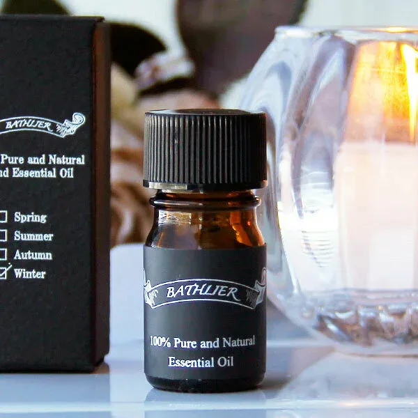 精油「BATHLIER(バスリエ)」Blend-Essential-Oil-for-Bath(5ml/冬・winter)【アロマ アロマオイル エッセンシャルオイル フレグランス 半身浴 ブレンドオイル マンダリン お風呂専用 フレーバーライフ】
