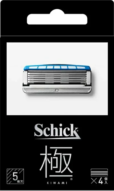 ワケあり!ネコポス便送料無料【パッケージ破れ】シックキワミ替刃(4コ入)