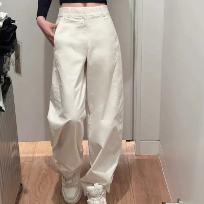 長パンツ レディース 春秋 ニットパンツ ワイドパンツ ストレート ワークパンツ カジュアル ボトムス 美脚 痩せ見え ゆったり リラックス 伸縮性 ストレッチ スパンデックス 普段使い 部屋着 ワンマイルウェア