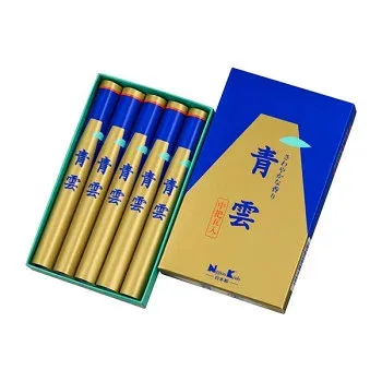 日本香堂 青雲 短中把5入り 571825