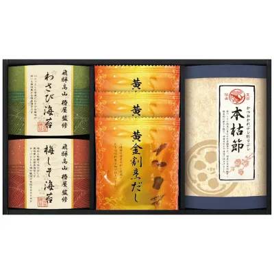 飛騨高山「椿屋」監修 特選海苔&和味詰合せ TGF-BJ (TGF-BJ)