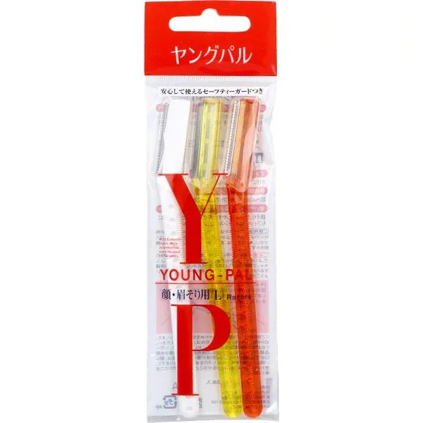 ヤングパル L 顔・眉そり用 3本入