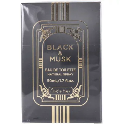 メリーアンドハリー オードトワレ ブラック&ムスクの香り 50mL