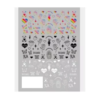 TSUMEKIRA(ツメキラ) ネイルシール BritneyTOKYOプロデュース Carnival Multi colors NN-BTK-024