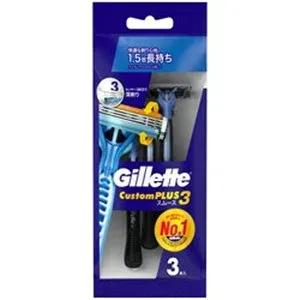 P&G Gillette(ジレット) カスタムプラス3 スムース (3本) ひげ剃り