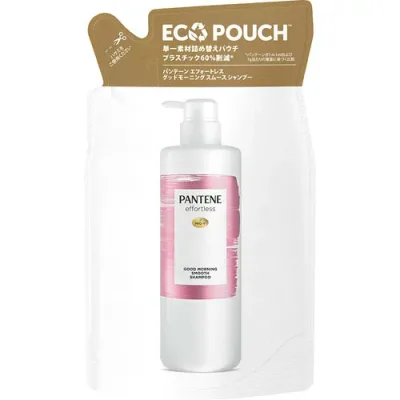 P&G パンテーン エフォートレス グッドモーニングスムース シャンプー 詰替 350ML