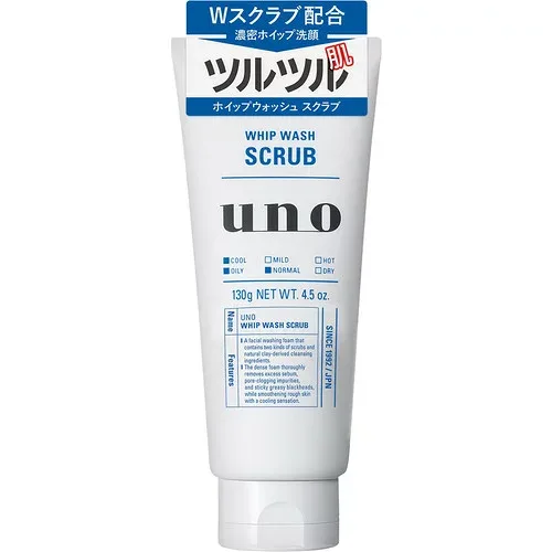 ファイントゥデイ UNO ホイップウォッシュ スクラブ f 洗顔料 130G