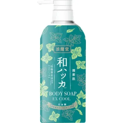 コスメテックスローランド 潤素肌 和ハッカクールボディソープ 480ML