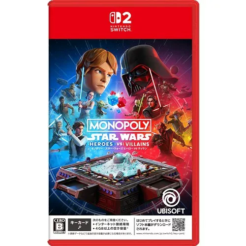 MONOPOLY:スター・ウォーズ ヒーロー vs ヴィラン 【Switch2】 POT-P-ABGTA