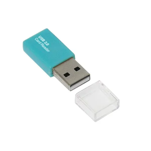 【送料無料】(まとめ) Digio2 USB2.0 microSD用 カードリーダーライター ブルー CRW-MSD78BL 【×2セット】
