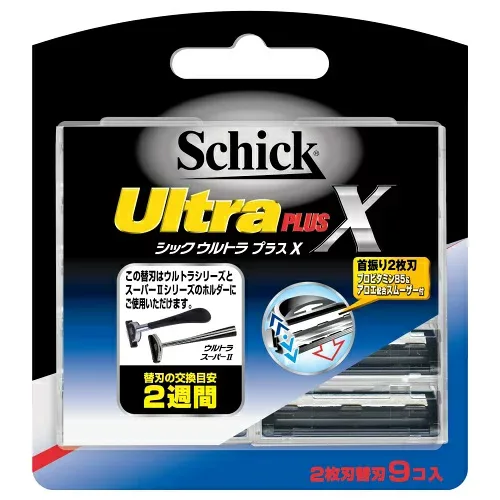 Schick シック・ジャパン ウルトラプラスX 替刃 9コ入