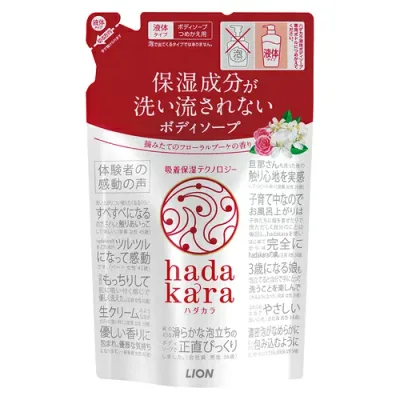 ハダカラ ハダカラ ボディソープ フローラルブーケ詰替 360ml