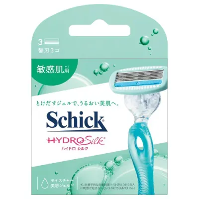 Schick(シック・ジャパン) 397753 ハイドロシルク敏感肌用替刃 3コ入
