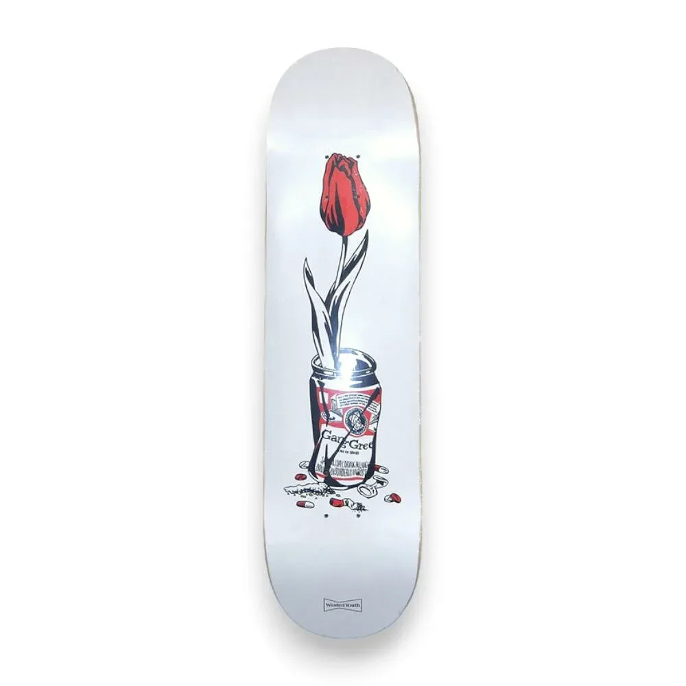 WASTED YOUTH SKATEBOARD DECK VERDY ウェイステッドユース スケートボードデッキ ヴェルディ フラワー スケボー 大名店【中古】