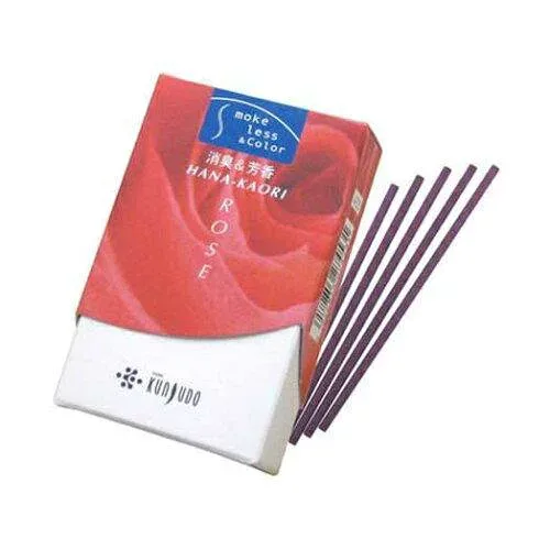 薫寿堂 花かおり ミニ スモークレス(微煙タイプ) スティック約30g ローズ 453 (1686776)