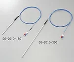 アズワン K熱電対(シース型・テフロン(R)被覆) M4Y端子タイプ 100mm DS-2010-100 1個