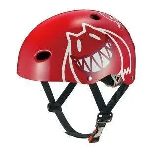 サギサカ ヘルメット FR-キッズOGK 50-54cm モンスターRD【沖縄・離島への配送不可】