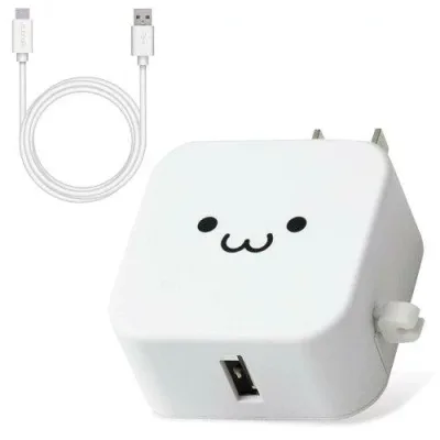 ELECOM エレコム AC充電器/USB-C/ケーブル同梱/USB-Aメス1ポート ホワイト(MPA-ACC23WF)