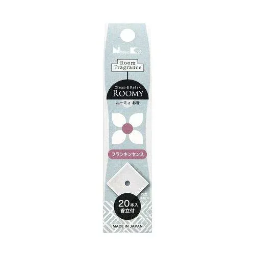 日本香堂 ROOMY Clean&Relax フランキンセンス 20本入 37183 (2165014)