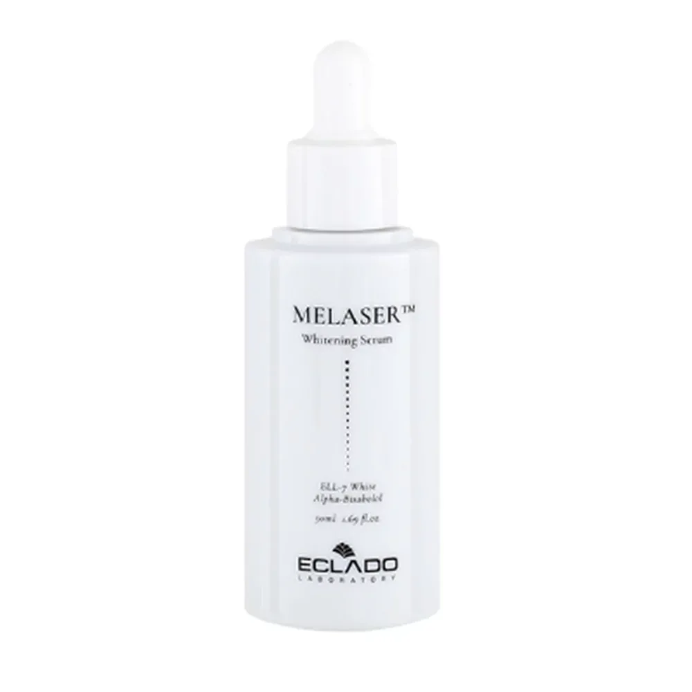 送料無料 エクラド メラーザー ホワイトニング セラム 50ml | ELL-7ホワイト×アルファ-ビサボロール×アクアラジアンスコンプレックス配合 ミルクショット ブライトニング セラム