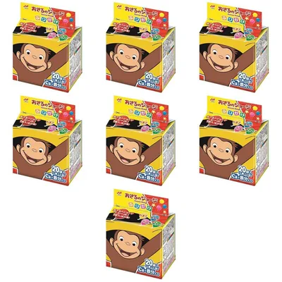 ニチフリ食品 おさるのジョージふりかけ 20袋入 × 7【Y倉庫】