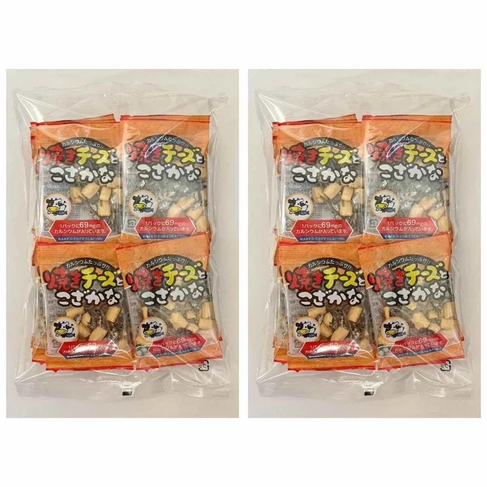 扇屋食品 焼きチーズとこざかな 7g×20袋 × 2【Y倉庫】
