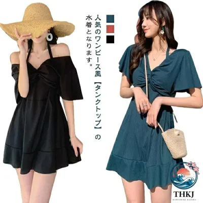 【全品10%ポイント】レディース 水着 ワンピース 体型カバー ぽっちゃり タンキニ ビキニ ワンピースレディース カバーアップ ママ水着 オトナ女子 30 代 40 代 50 代 60 代 ミセス シニア 太もも 二の腕 脚 ウエスト お尻 露出控えめ サイズ 黒