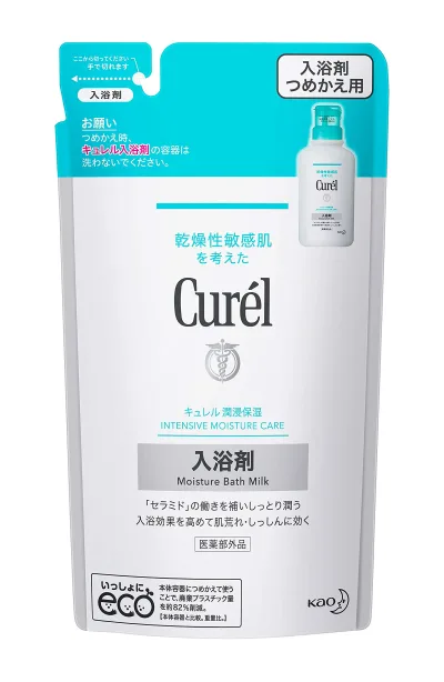 キュレル 入浴剤 つめかえ用 360ml(赤ちゃんにも使えます)