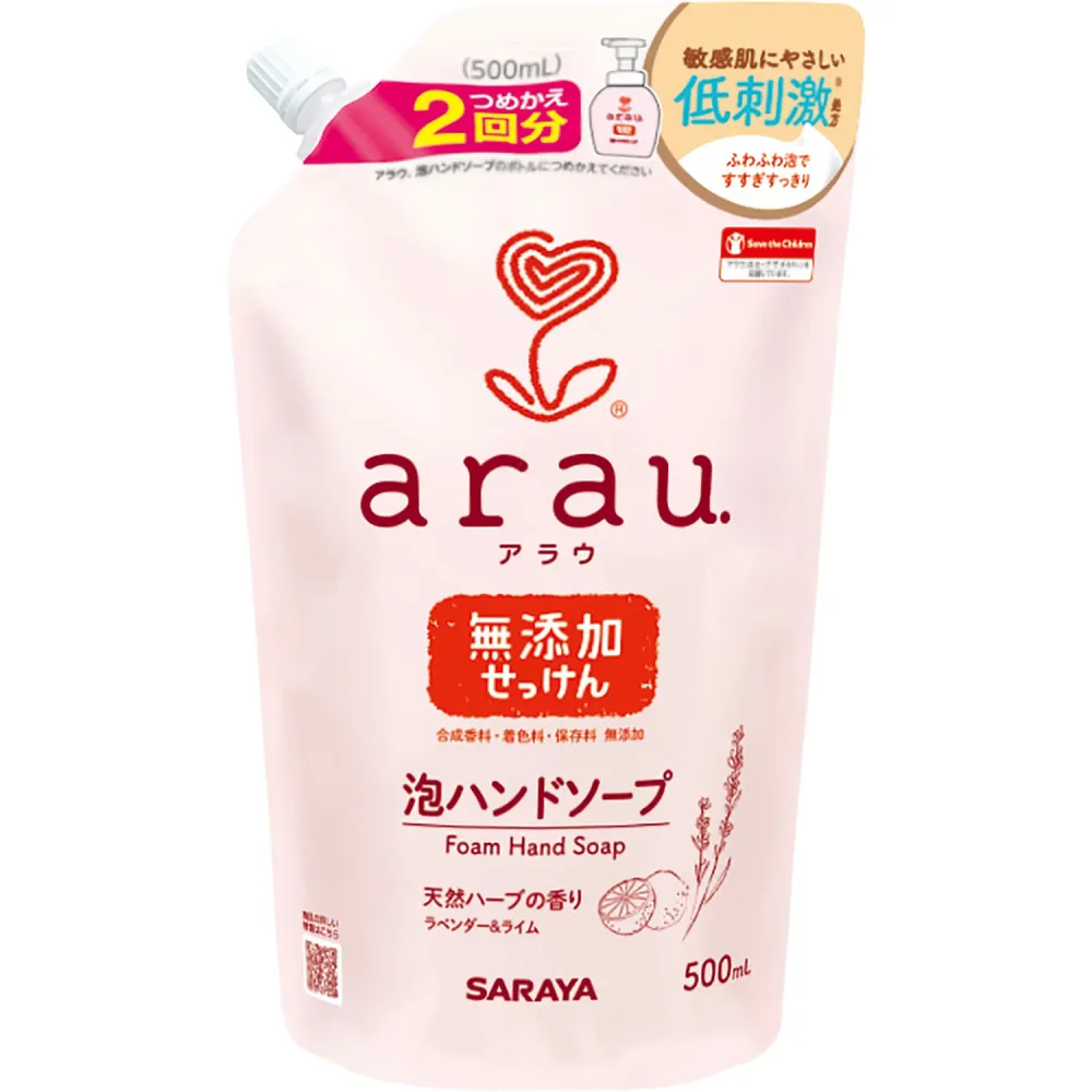 arau. アラウ 泡ハンドソープ 詰替用 500ml