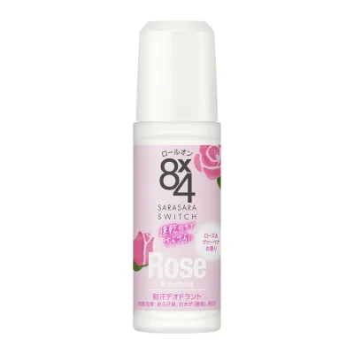 エイトフォー 8x4 ロールオン ローズ&ヴァーベナの香り 45ml