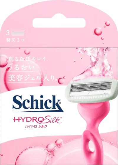 Schick(シック) ハイドロシルク 替刃(3コ入) 女性用 カミソリ
