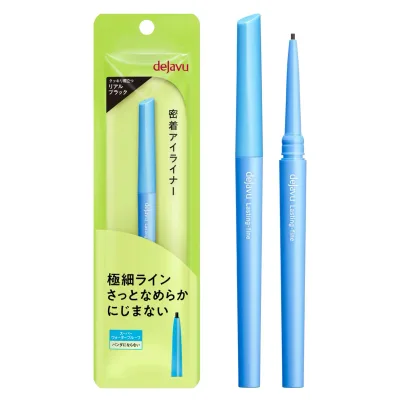 dejavu デジャヴュ ラスティンファインE 密着アイライナー 極細クリームペンシル 1 リアルブラック ペンシルアイライナー 極細芯