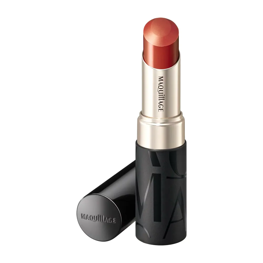 マキアージュ ドラマティックエッセンスルージュ OR301 レイジータイム 4g 口紅 リップグロス スティックタイプ 保湿 MAQUILLAGE